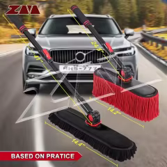 Microfiber Washing Cleaning Brush Wax Car duster Car Cleaning duster with Extendable Telescoping Handle Car Wash Mop