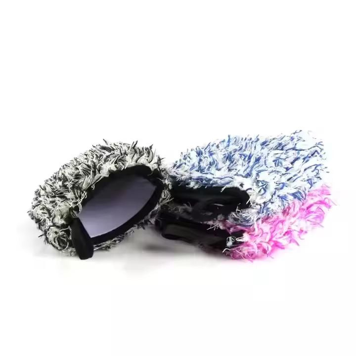 Double Side Car Cleaning Washing Mitt Gloves for Car Care