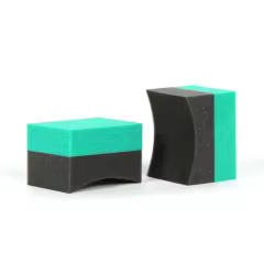 20g Green U Shape Tire Polishing Sponge Waxing Applicator Pad for Detailing