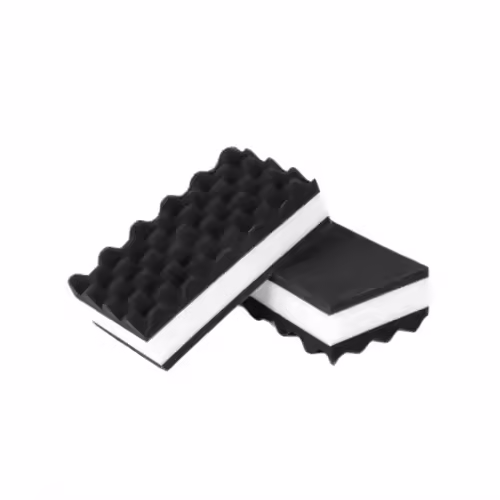 Microfiber Black Auto Car Washing Cleaning Foam Sponge Pad for Car Care and Waxing