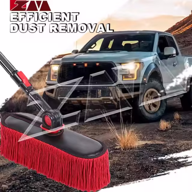 Microfiber Car Washing Mop Extendable Car Cleaning Brush Telescopic Chenille Car duster