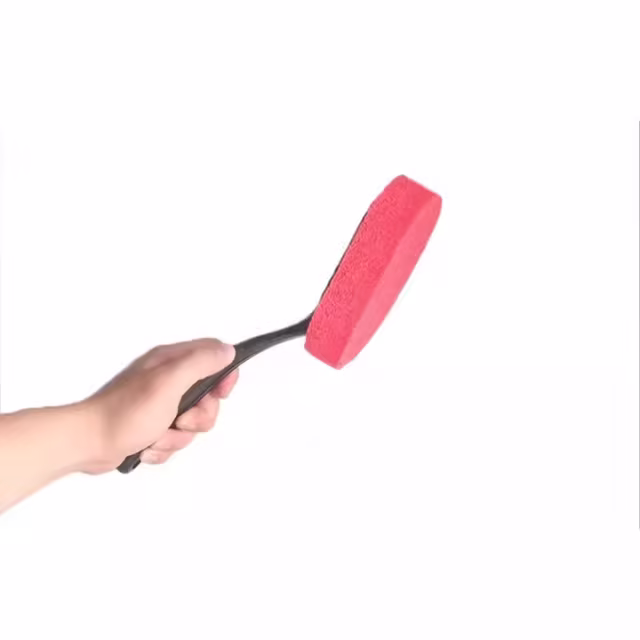 Wholesale Soft Foam Tire Waxing Brush Applicator Car Care Dressing Pad
