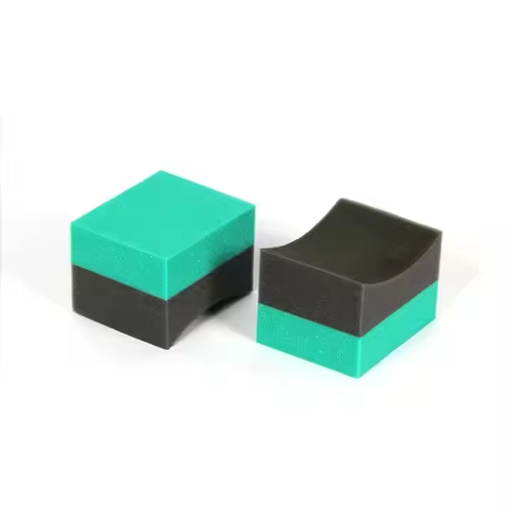 20g Green U Shape Tire Polishing Sponge Waxing Applicator Pad for Detailing