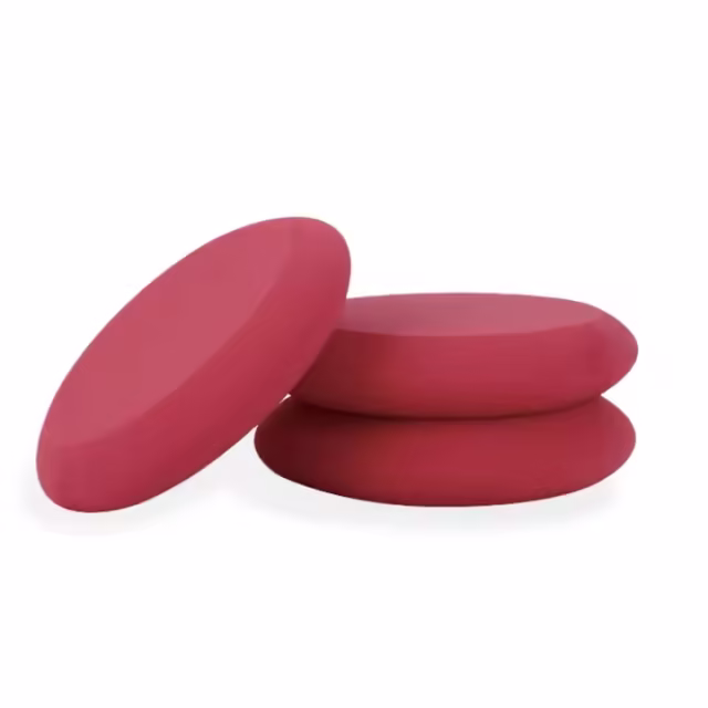 Wholesale Custom Soft Car Cleaning Sponge Pads Waxing and Polishing Applicator with Foam Material for Car Tire Waxing