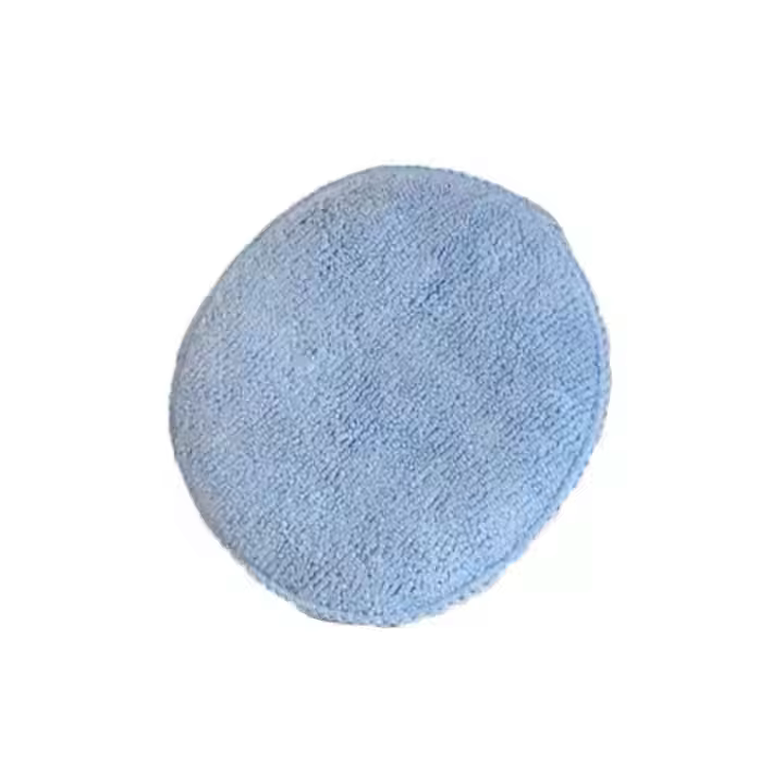 4 Inch Soft Microfiber and Foam Towel Surface Hand Waxing Pad Car Cleaning Buffing Sponge for Polishing