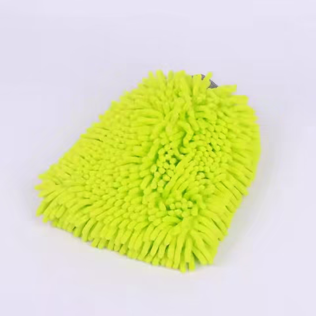 Two Side Chenille Super Absorbency Car Wash Mitt Cleaning