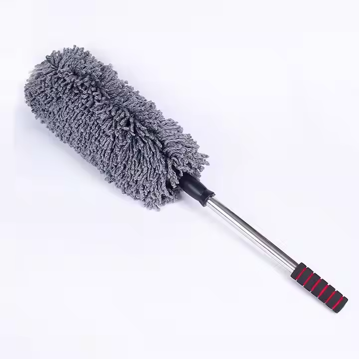 Good Quality Sample Available Car Care Duster Brushes Easy Cleaning Car Brushes Car Washing Microfiber 60*8*5 CN;JIN ZM0001 Grey