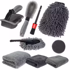 Car Detailing Brush Drill Clean Brushes Buffing Sponge Pads Cleaning Tools