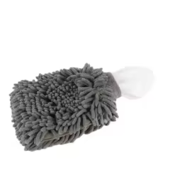 Microfiber Grey Chenille Double Side Car Cleaning Mitt Gloves Wash and Care Gloves