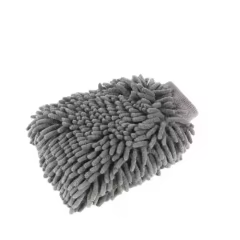 Microfiber Grey Chenille Double Side Car Cleaning Mitt Gloves Wash and Care Gloves