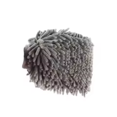 Microfiber Grey Chenille Double Side Car Cleaning Mitt Gloves Wash and Care Gloves