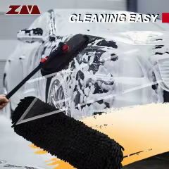 Microfiber Extendable Telescopic Chenille Car Washing Mop Microfiber Car Cleaning Brush and Duster for Car Washer Use