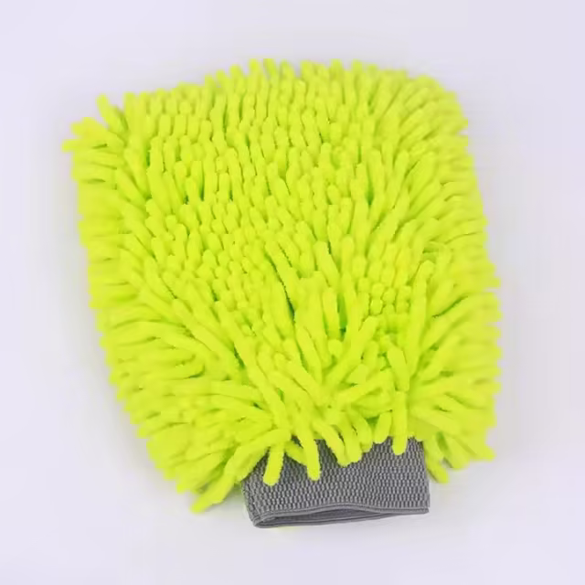 Two Side Chenille Super Absorbency Car Wash Mitt Cleaning