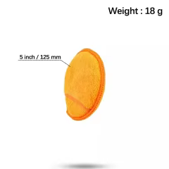 5 Inch Microfiber Waxing Applicator Foam Pads with Pocket Polishing Sponge for Car Care