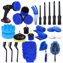 Curved Extension Pole Car Wash Brush Truck Camper Microfiber Car Wash Mop