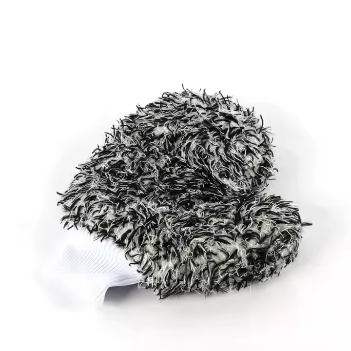 Auto Car Microfiber Gloves with Double Sided Big Finger Chenille Material for Car Care Cleaning and Washing Mitts