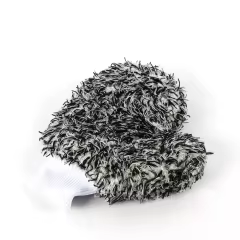 Auto Car Microfiber Gloves with Double Sided Big Finger Chenille Material for Car Care Cleaning and Washing Mitts