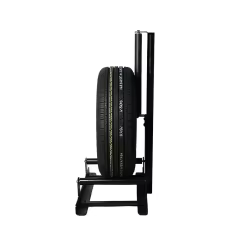 Car Detailing Tire Wheel Hub Cleaning Stand Holder Plastic and Steel Material Washing Placement
