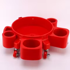 Plastic Mobile Base Car Washer Bucket for Car Detailing Mobile Car Wash Bucket