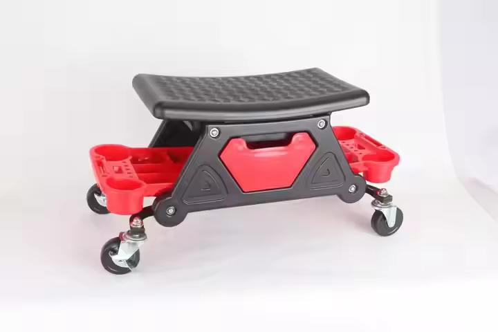 Adjustable Rolling Chair Stool for Car Wash & Detailing - FUOU Factory