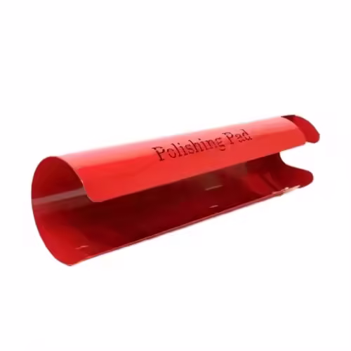 Red 4 Inch Sponge Polishing Pad Hanger Plastic Detailing Shelf for Car Care