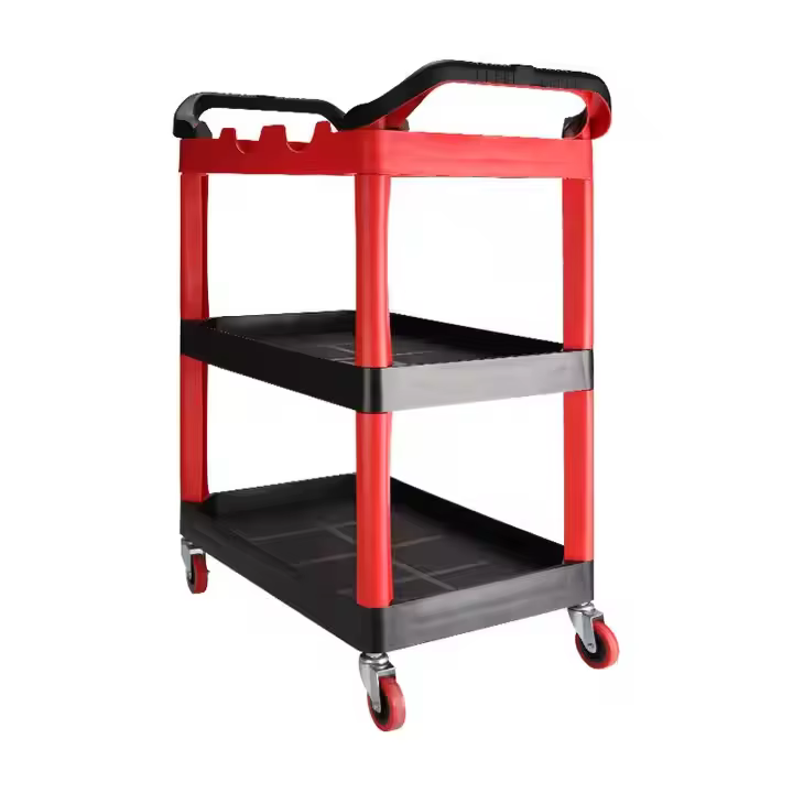 Factory Customized Cost-Effective Trolley Detail Cart for Car Wash Tool Storage Cart for Car Detailing Tools