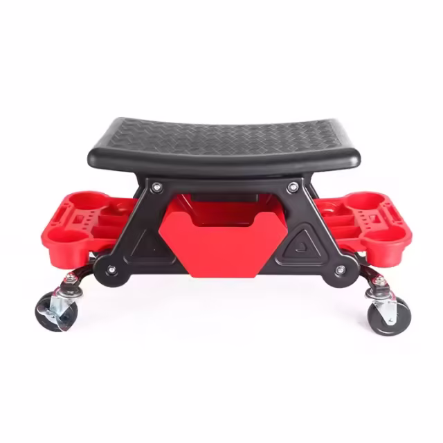 Best Price Wholesale Detailing Mechanic Stool with Repair Tools Tray Roller Chair for Vehicle Maintenance Car Washer Tool