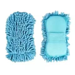 Microfiber Car Wash Square Sponge Efficient Cleaning Tool for Bubble Wash Squared Spray Rag Car Sponge