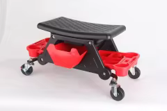 Adjustable Rolling Chair Stool for Car Wash & Detailing - FUOU Factory