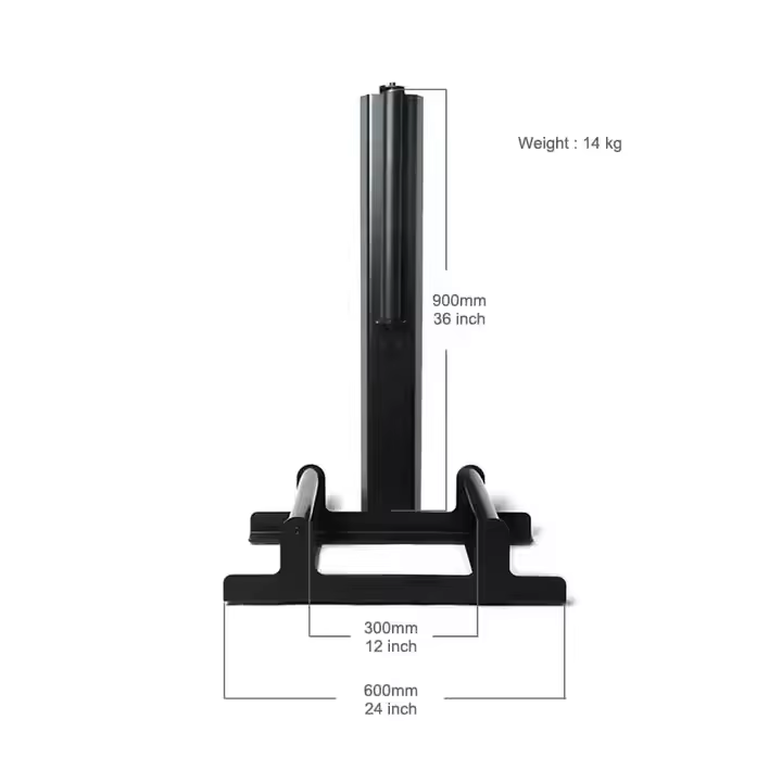 Car Detailing Tire Wheel Hub Cleaning Stand Holder Plastic and Steel Material Washing Placement