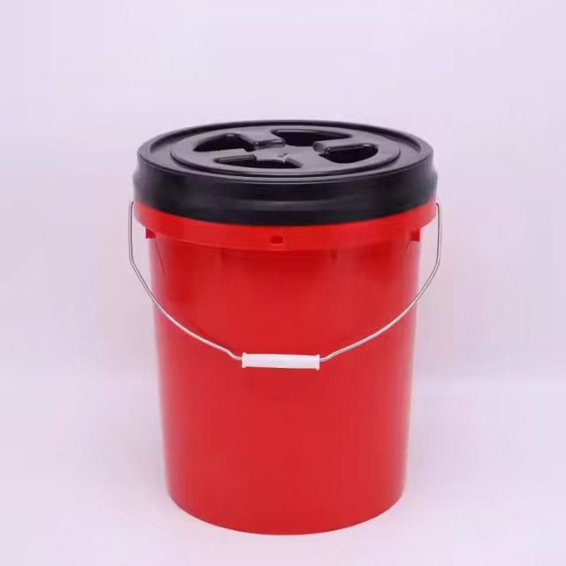 Factory Supply Mobile Car Wash Bucket Kit with Wheel Dolly Household Trolley Plastic Bucket Car Cleaning Tools Car Detailing