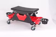 Best Price Wholesale Detailing Mechanic Stool with Repair Tools Tray Roller Chair for Vehicle Maintenance Car Cleaning Tools