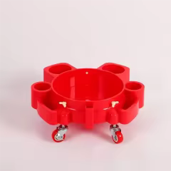 Plastic Mobile Base Car Washer Bucket for Car Detailing Mobile Car Wash Bucket