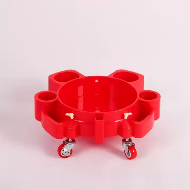 Plastic Mobile Base Car Washer Bucket for Car Detailing Mobile Car Wash Bucket