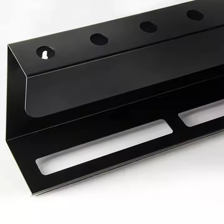 Small 16" Car Brush and Sprayer Placement Rack Made of Plastic and Metal Material