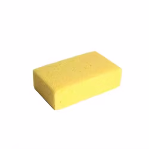 Yellow Microfiber Auto Car Washing Cleaning Foam Sponge Pad for Car Care