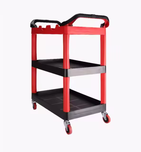 Customizable Factory Trolley Detail Cart for Car Wash Cost-Effective Tool Storage Cart for Car Detailing Tools