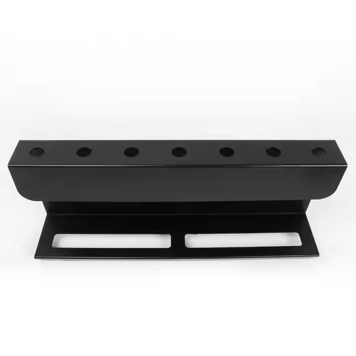 Small 16" Car Brush and Sprayer Placement Rack Made of Plastic and Metal Material