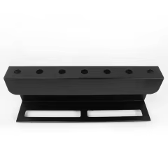 Small 16" Car Brush and Sprayer Placement Rack Made of Plastic and Metal Material
