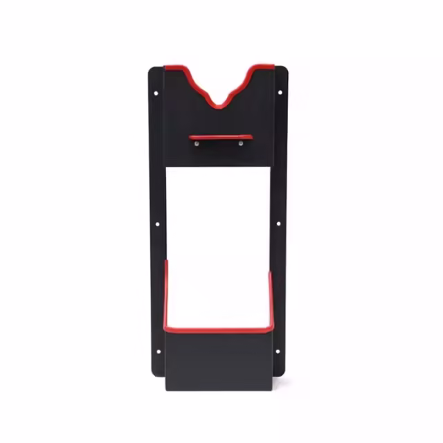 Black Metal/Steel Car Polisher Shelf Detailing Polishing Machine Holder