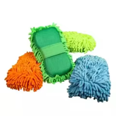 Microfiber Car Wash Square Sponge Efficient Cleaning Tool for Bubble Wash Squared Spray Rag Car Sponge
