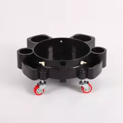 Plastic Mobile Base Car Washer Bucket for Car Detailing Mobile Car Wash Bucket