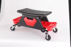Adjustable Rolling Chair Stool for Car Wash & Detailing - FUOU Factory
