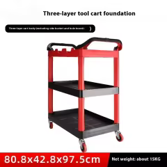 Factory Customized Cost-Effective Trolley Detail Cart for Car Wash Tool Storage Cart for Car Detailing Tools