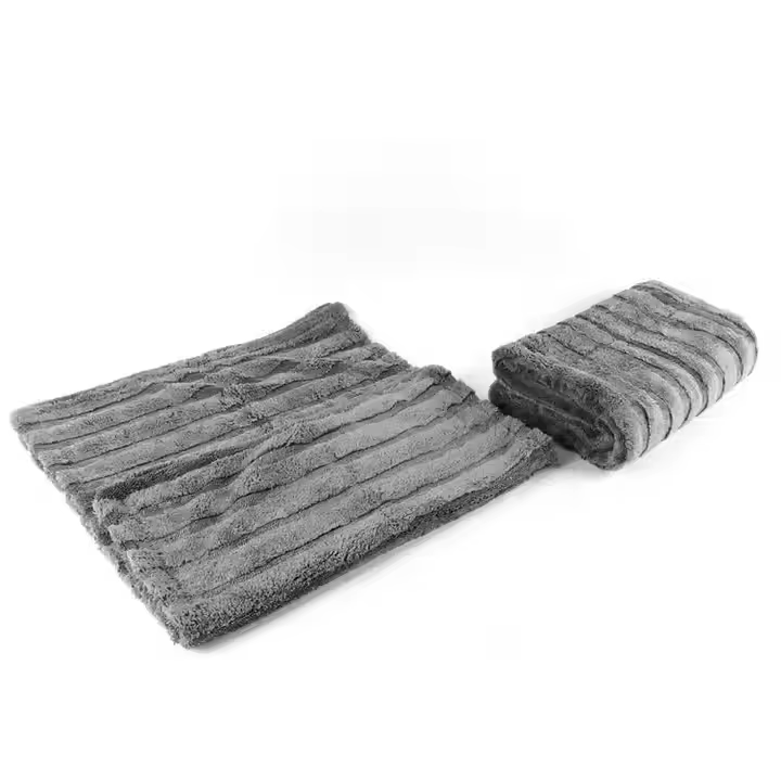 40*40cm Double-Sided 1200Gsm Microfiber Drying Towel for Car Care Lightweight Fiber Car Wash Towel