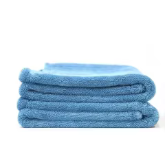 Blue 1200gsm 50*70cm Double-Layer Microfiber Car Wash Towel Drying Cloth Made of PVA Coral Fleece Polyester for Car Cleaning