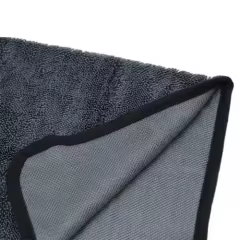 Newest 600gsm Gray Microfiber Towel 0.5x0.7m Drying Cloth for Car Care and Cleaning 1200gsm Weight Car Wash Towel