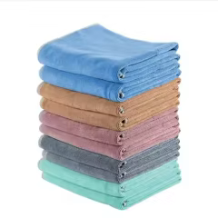 Factory Microfiber Towels Car Wash Cleaning Cloth 35x60cm 93g Car Micro Fiber Cleaning Cloths