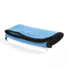 60x80cm Blue Microfiber Auto Detailing Cloth 1200gsm Car Glass Towel for Car Care Made of Coral Fleece and Fiber