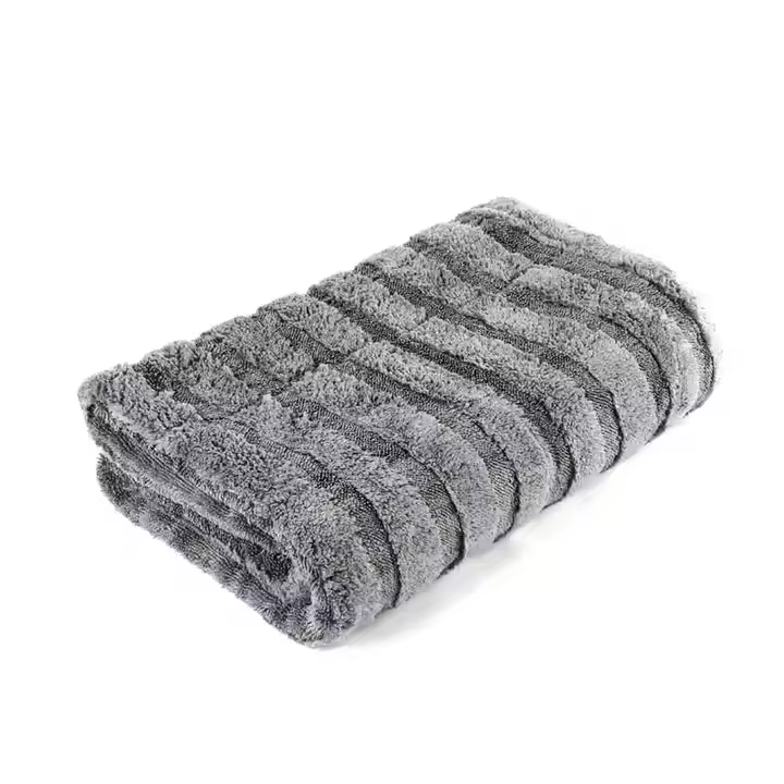40*40cm Double-Sided 1200Gsm Microfiber Drying Towel for Car Care Lightweight Fiber Car Wash Towel